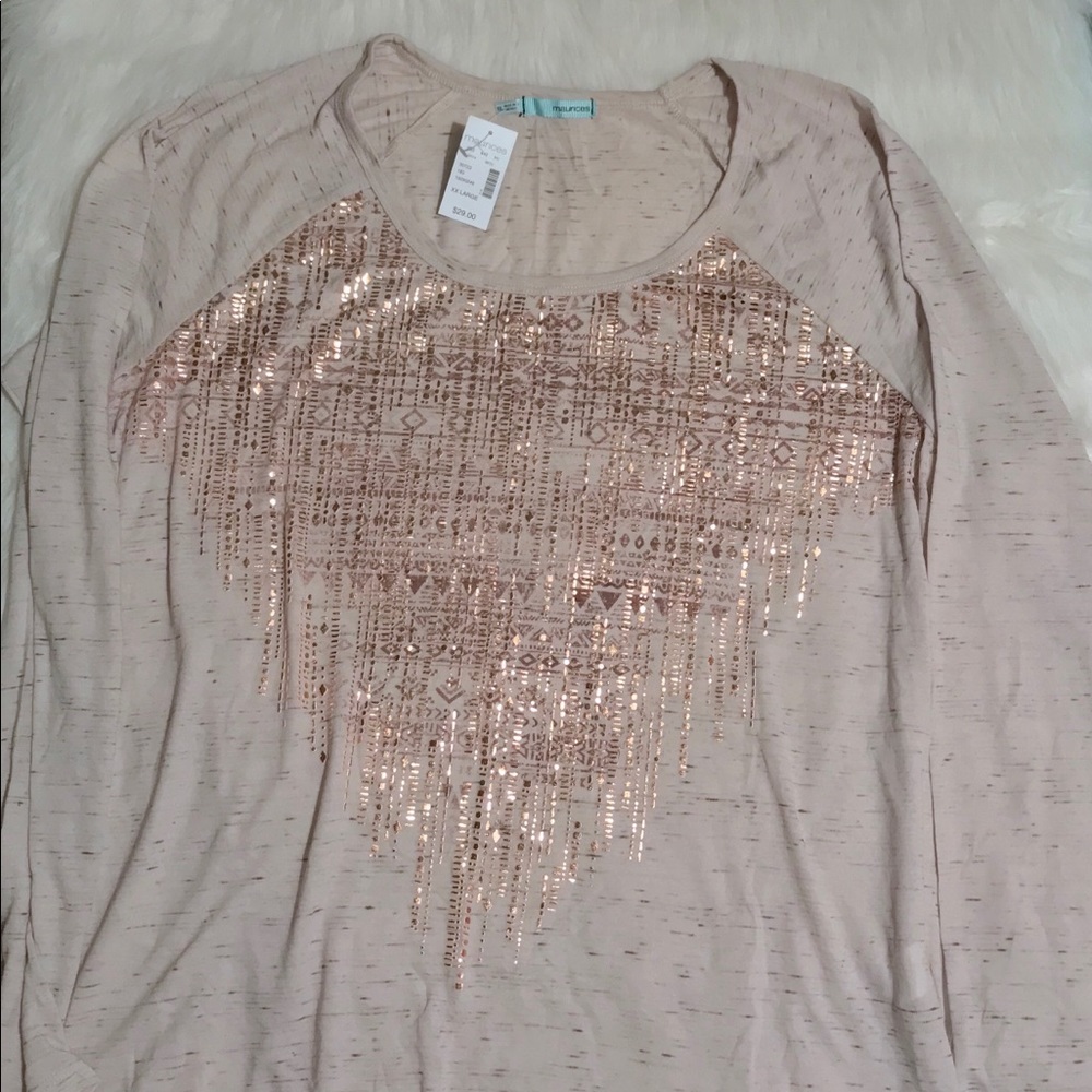 NWT Maurices long sleeve XXL